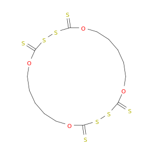 1,6,12,17-Tetraoxa-3,4,14,15-tetrathiacyclodocosane-2,5,13,16-tetrathione