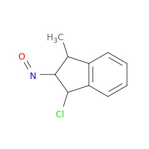 1H-Indene, 1-chloro-2,3-dihydro-3-methyl-2-nitroso-