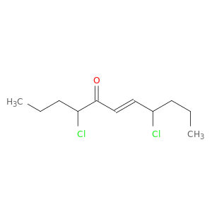 6-Undecen-5-one, 4,8-dichloro-, (E)-