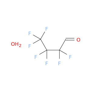 Butanal, 2,2,3,3,4,4,4-heptafluoro-, monohydrate