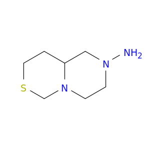 2H,6H-Pyrazino[1,2-c][1,3]thiazin-2-amine,hexahydro-