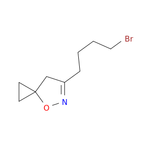 4-Oxa-5-azaspiro[2.4]hept-5-ene, 6-(4-bromobutyl)-