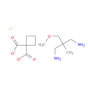 Platinum,[1,1-cyclobutanedi(carboxylato-kO)(2-)][2-(methoxymethyl)-2-methyl-1,3-propanediamine-kN,kN']-, (SP-4-2)- (9CI)