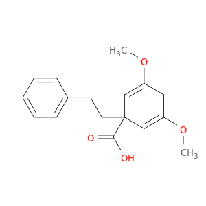 2,5-Cyclohexadiene-1-carboxylic acid, 3,5-dimethoxy-1-(2-phenylethyl)-