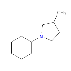 Pyrrolidine, 1-cyclohexyl-3-methyl-