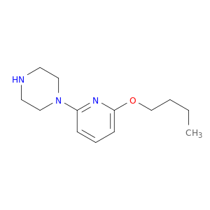 1-(6-丁氧基-2-吡啶基)哌嗪