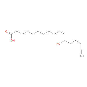 16-Heptadecynoic acid,12-hydroxy-