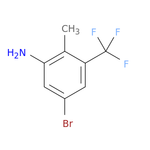 5-Bromo-2-methyl-3-(trifluoromethyl)aniline