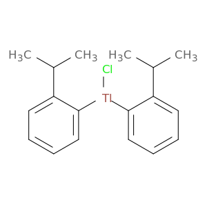 Thallium, chlorobis[2-(1-methylethyl)phenyl]-