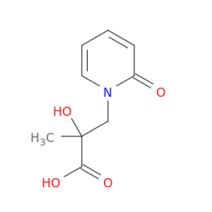 2-hydroxy-2-methyl-3-(2-oxo-1,2-dihydropyridin-1-yl)propanoic acid