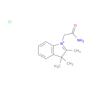 3H-Indolium, 1-(2-amino-2-oxoethyl)-2,3,3-trimethyl-, chloride