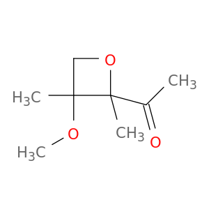 1-(3-METHOXY-2,3-DIMETHYL-2-OXETANYL)-ETHANONE