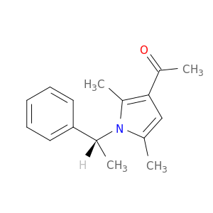 Ethanone, 1-[2,5-dimethyl-1-[(1R)-1-phenylethyl]-1H-pyrrol-3-yl]-