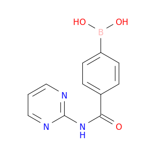4-(pyrimidin-2-ylcarbamoyl)phenylboronic acid