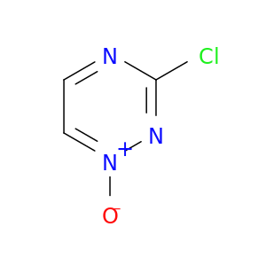 1,2,4-Triazine, 3-chloro-, 1-oxide