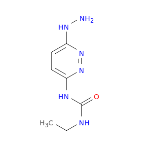 Urea, N-ethyl-N'-(6-hydrazino-3-pyridazinyl)-