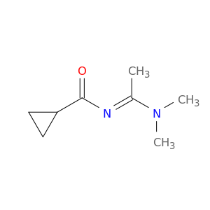 Ethanimidamide, N'-(cyclopropylcarbonyl)-N,N-dimethyl-, (1E)-