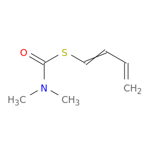 Carbamothioic acid, N,N-dimethyl-, S-1,3-butadien-1-yl ester