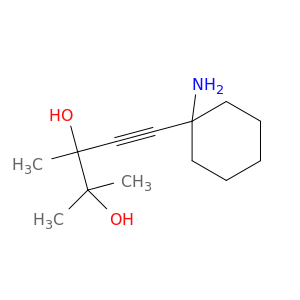 4-Pentyne-2,3-diol, 5-(1-aminocyclohexyl)-2,3-dimethyl-