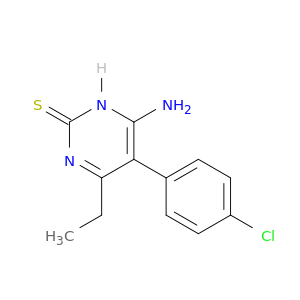 2(1H)-Pyrimidinethione,6-amino-5-(4-chlorophenyl)-4-ethyl-