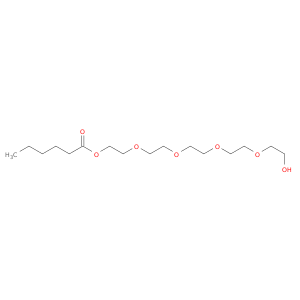 Hexanoic acid, 14-hydroxy-3,6,9,12-tetraoxatetradec-1-yl ester