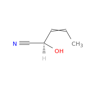 (R)-2-Hydroxypent-3-enenitrile
