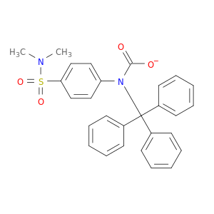 Carbanilic acid,p-(dimethylsulfamoyl)-, trityl ester (8CI)
