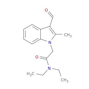 1H-Indole-1-acetamide,N,N-diethyl-3-formyl-2-methyl-