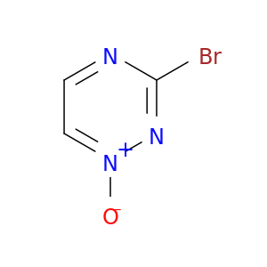 1,2,4-Triazine, 3-bromo-, 1-oxide