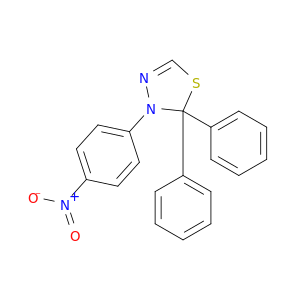 1,3,4-Thiadiazole, 2,3-dihydro-3-(4-nitrophenyl)-2,2-diphenyl-