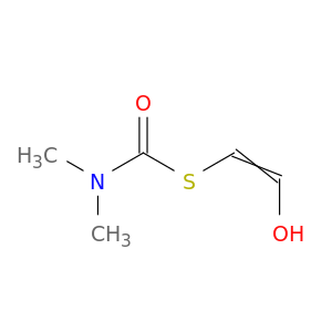 Carbamothioic acid, N,N-dimethyl-, S-(2-hydroxyethenyl) ester