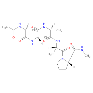L-Prolinamide, N-acetyl-L-alanyl-L-alanyl-L-alanyl-L-alanyl-N-methyl-