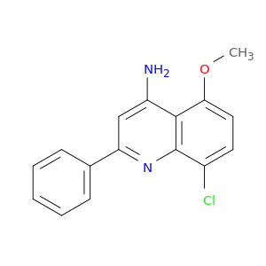 4-Amino-8-chloro-5-methoxy-2-phenylquinoline