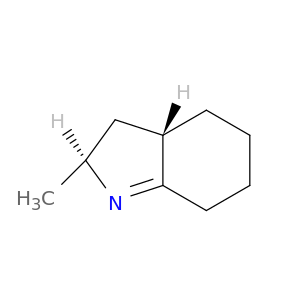 2H-Indole, 3,3a,4,5,6,7-hexahydro-2-methyl-, cis-