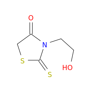 4-Thiazolidinone, 3-(2-hydroxyethyl)-2-thioxo-