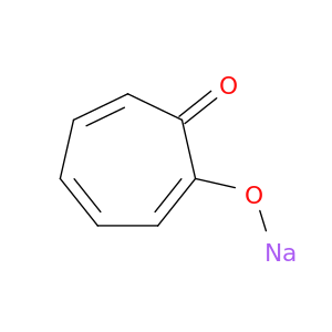 Sodium, ((7-oxo-1,3,5-cycloheptatrien-1-yl)oxy)- (7CI)