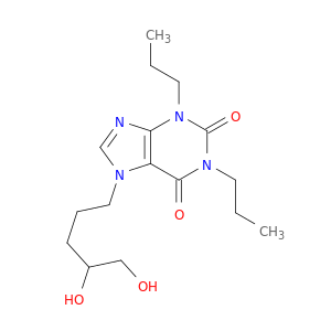 7-(4,5-DIHYDROXYPENTYL)-1,3-DIPROPYL-PURINE-2,6-DIONE