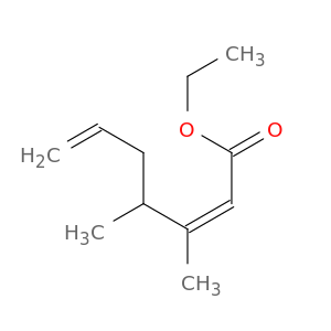 2,6-Heptadienoic acid, 3,4-dimethyl-, ethyl ester, (Z)-