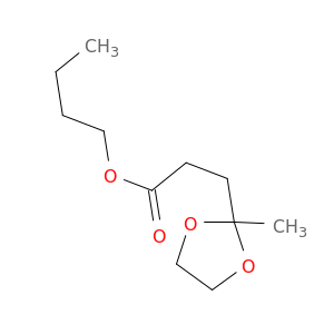 1,3-Dioxolane-2-propanoic acid, 2-methyl-, butyl ester