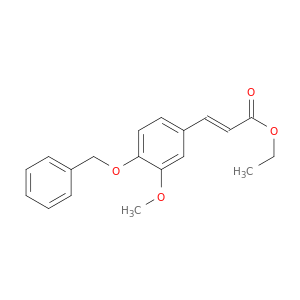 (E)-3-(4-(苄氧基)-3-甲氧基苯基)丙烯酸乙酯
