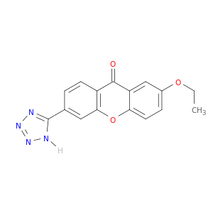 9H-Xanthen-9-one,2-ethoxy-6-(2H-tetrazol-5-yl)-