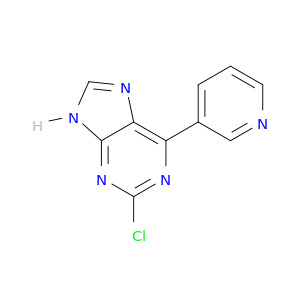 9H-Purine, 2-chloro-6-(3-pyridinyl)-