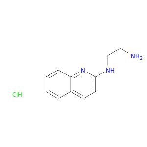 N1-(quinolin-2-yl)ethane-1,2-diamine hydrochloride