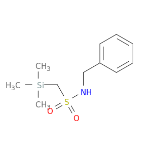 Methanesulfonamide, N-(phenylmethyl)-1-(trimethylsilyl)-