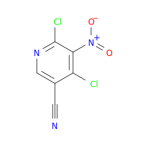 3-Pyridinecarbonitrile, 4,6-dichloro-5-nitro-