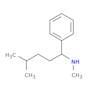 N,4-Dimethyl-1-phenylpentan-1-amine
