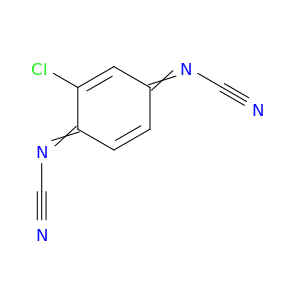 Cyanamide, (2-chloro-2,5-cyclohexadiene-1,4-diylidene)bis-