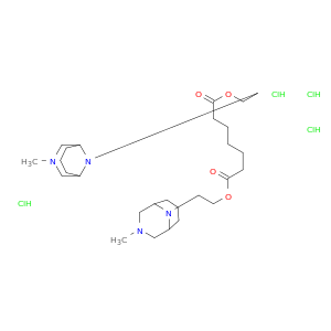 Pimelic acid,bis[2-(3-methyl-3,9-diazabicyclo[3.3.1]non-9-yl)ethyl] ester tetrahydrochloride(8CI)