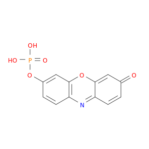 3H-Phenoxazin-3-one, 7-(phosphonooxy)-