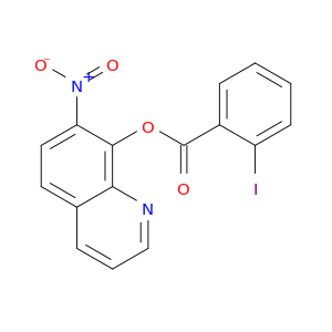 Benzoic acid, 2-iodo-,7-nitro-8-quinolinyl ester